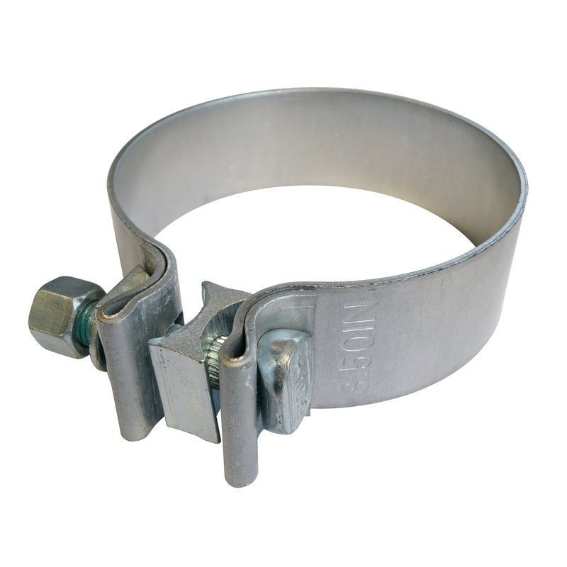 ROADFORMER 3.5 inch Exhaust Clamp Narrow Band Clamps - Aluminized Steel - Image 2